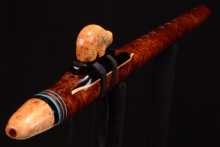 Redwood Burl Native American Flute, Minor, Low E-4, #G39C